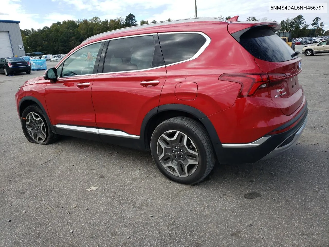 2022 Hyundai Santa Fe Limited VIN: 5NMS4DAL5NH456791 Lot: 75766304