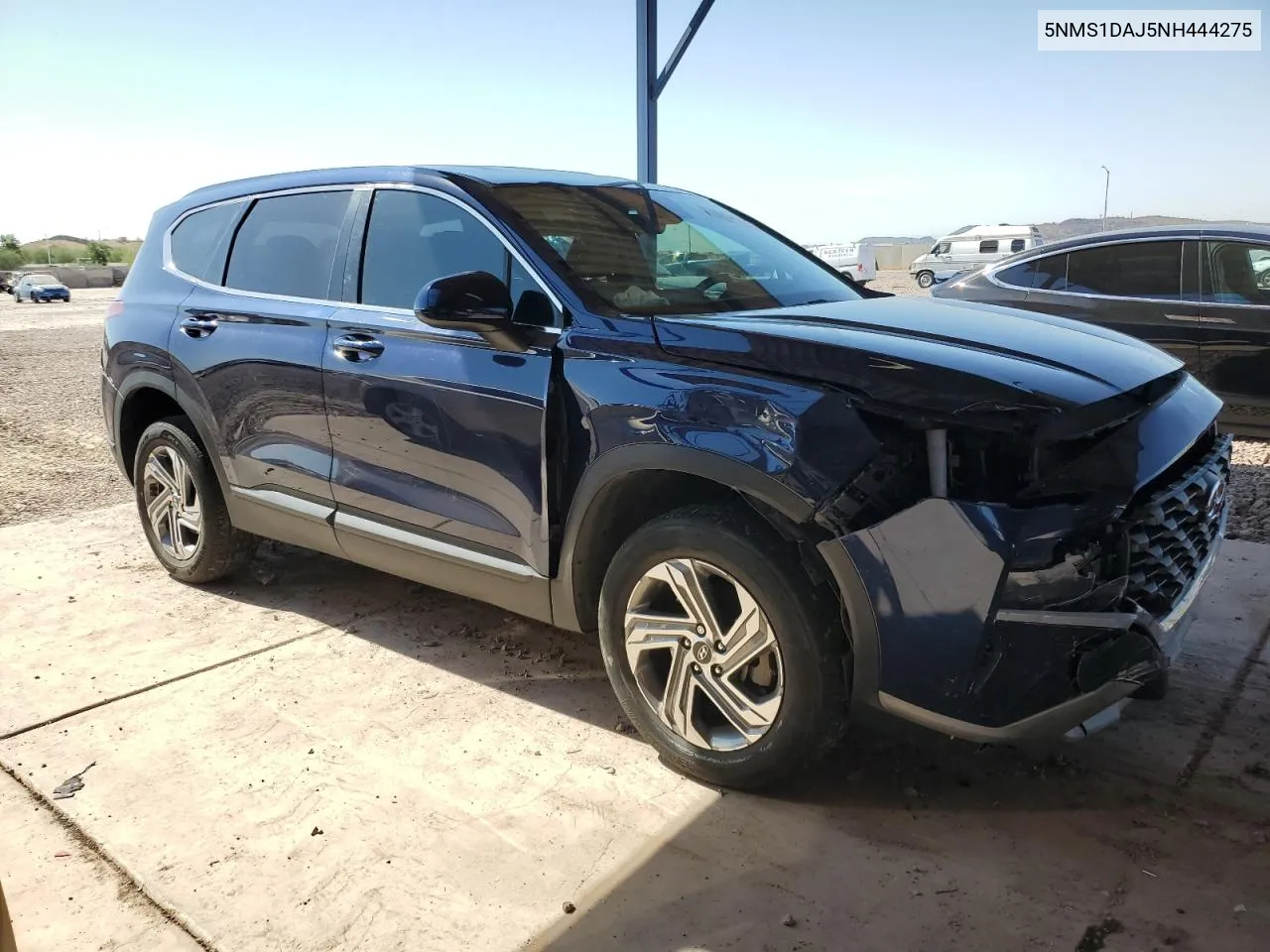 5NMS1DAJ5NH444275 2022 Hyundai Santa Fe Se