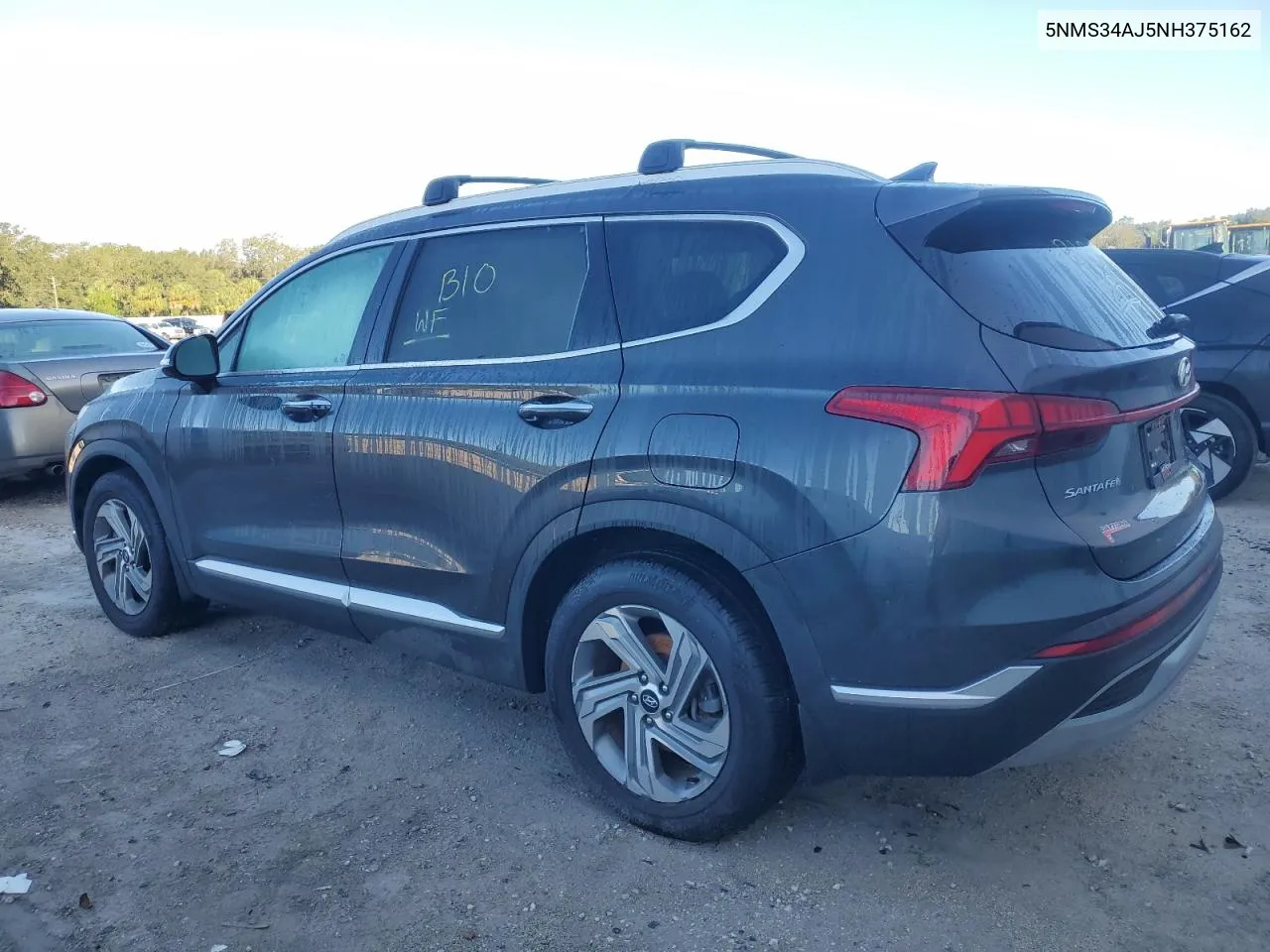 2022 Hyundai Santa Fe Sel VIN: 5NMS34AJ5NH375162 Lot: 76012824