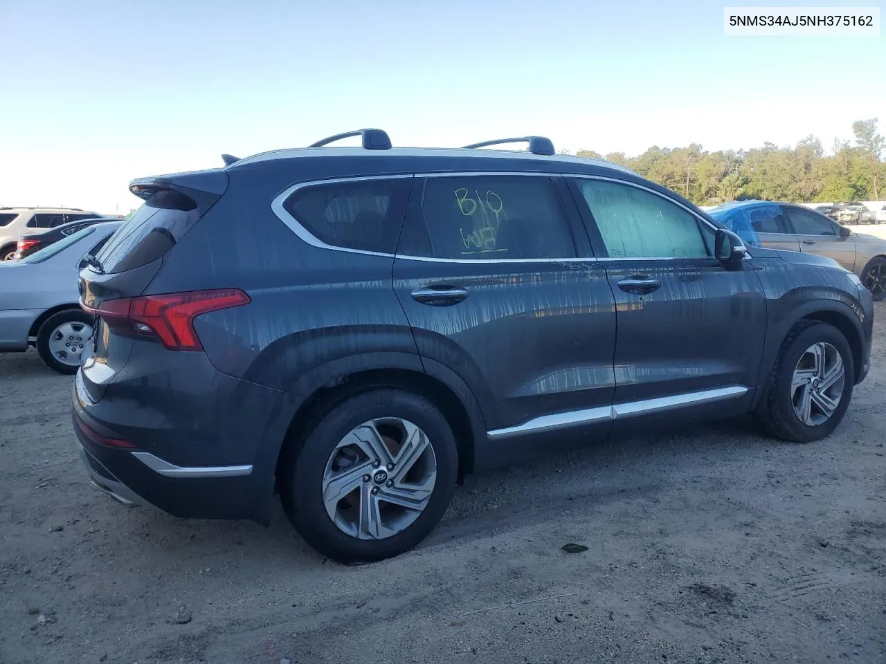 2022 Hyundai Santa Fe Sel VIN: 5NMS34AJ5NH375162 Lot: 76012824