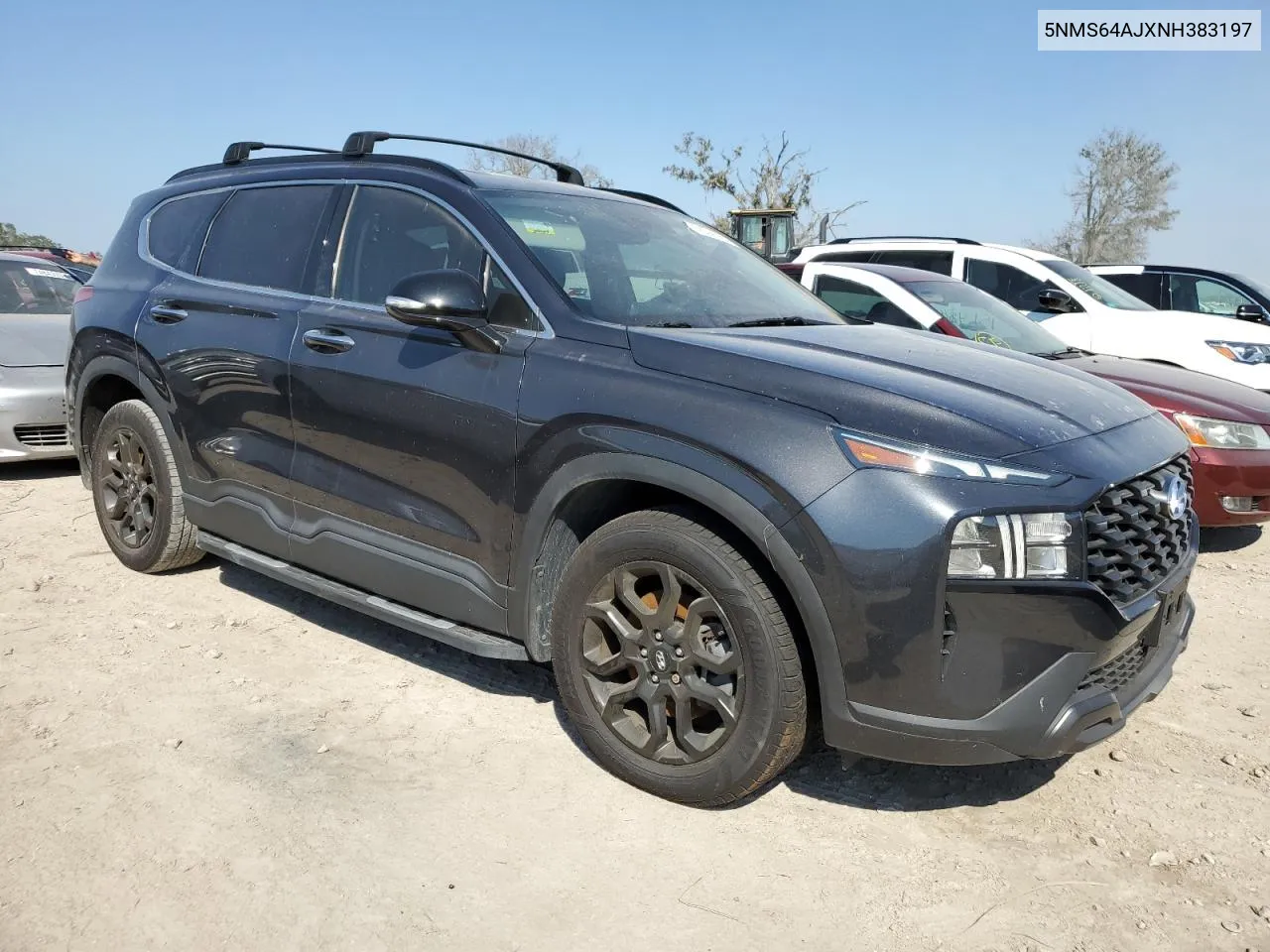 2022 Hyundai Santa Fe Sel VIN: 5NMS64AJXNH383197 Lot: 76366324