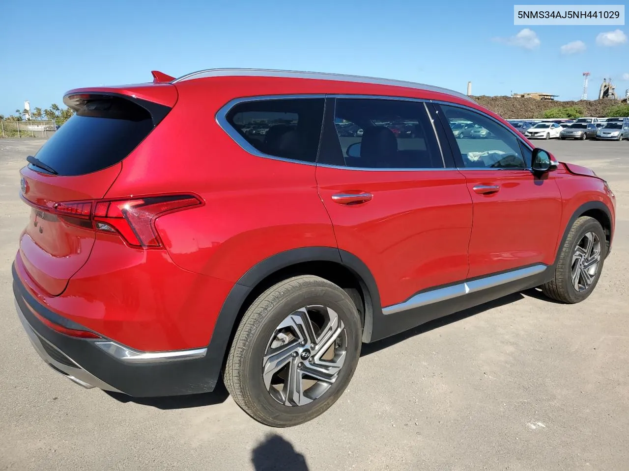 2022 Hyundai Santa Fe Sel VIN: 5NMS34AJ5NH441029 Lot: 76423264