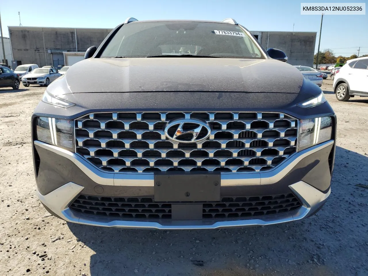 2022 Hyundai Santa Fe Sel Premium VIN: KM8S3DA12NU052336 Lot: 77833794