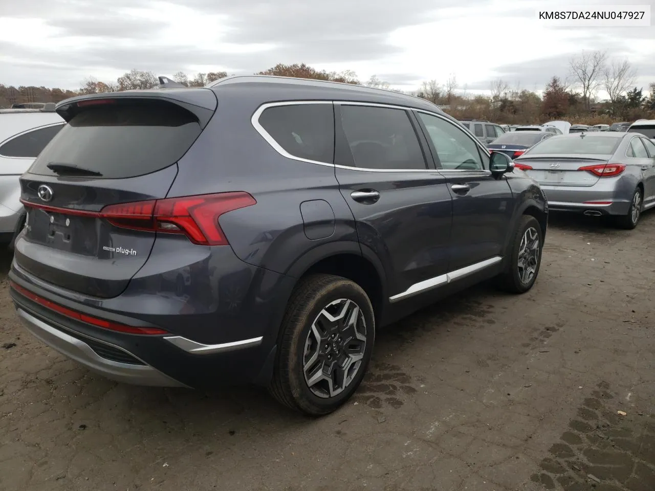 KM8S7DA24NU047927 2022 Hyundai Santa Fe Limited