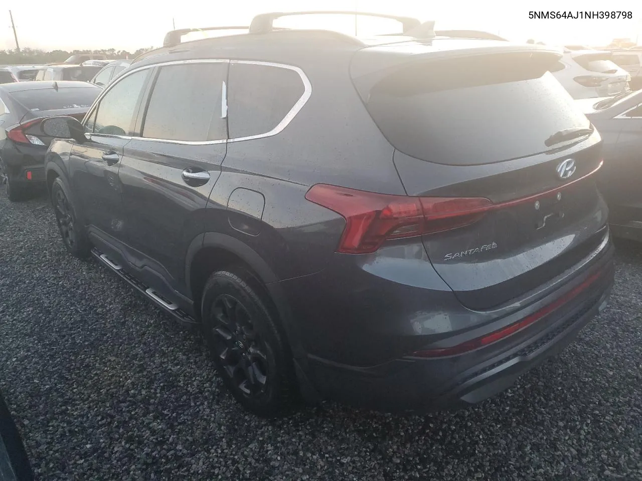 2022 Hyundai Santa Fe Sel VIN: 5NMS64AJ1NH398798 Lot: 78332974