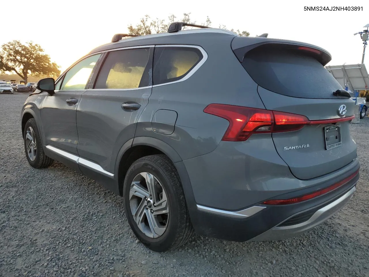 2022 Hyundai Santa Fe Sel VIN: 5NMS24AJ2NH403891 Lot: 79000524