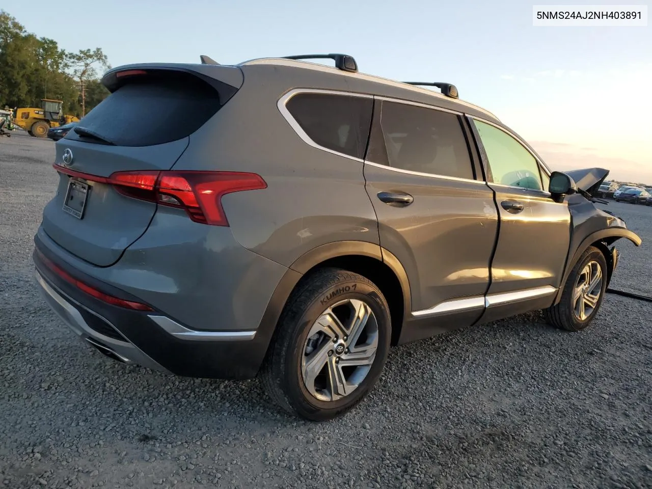 2022 Hyundai Santa Fe Sel VIN: 5NMS24AJ2NH403891 Lot: 79000524