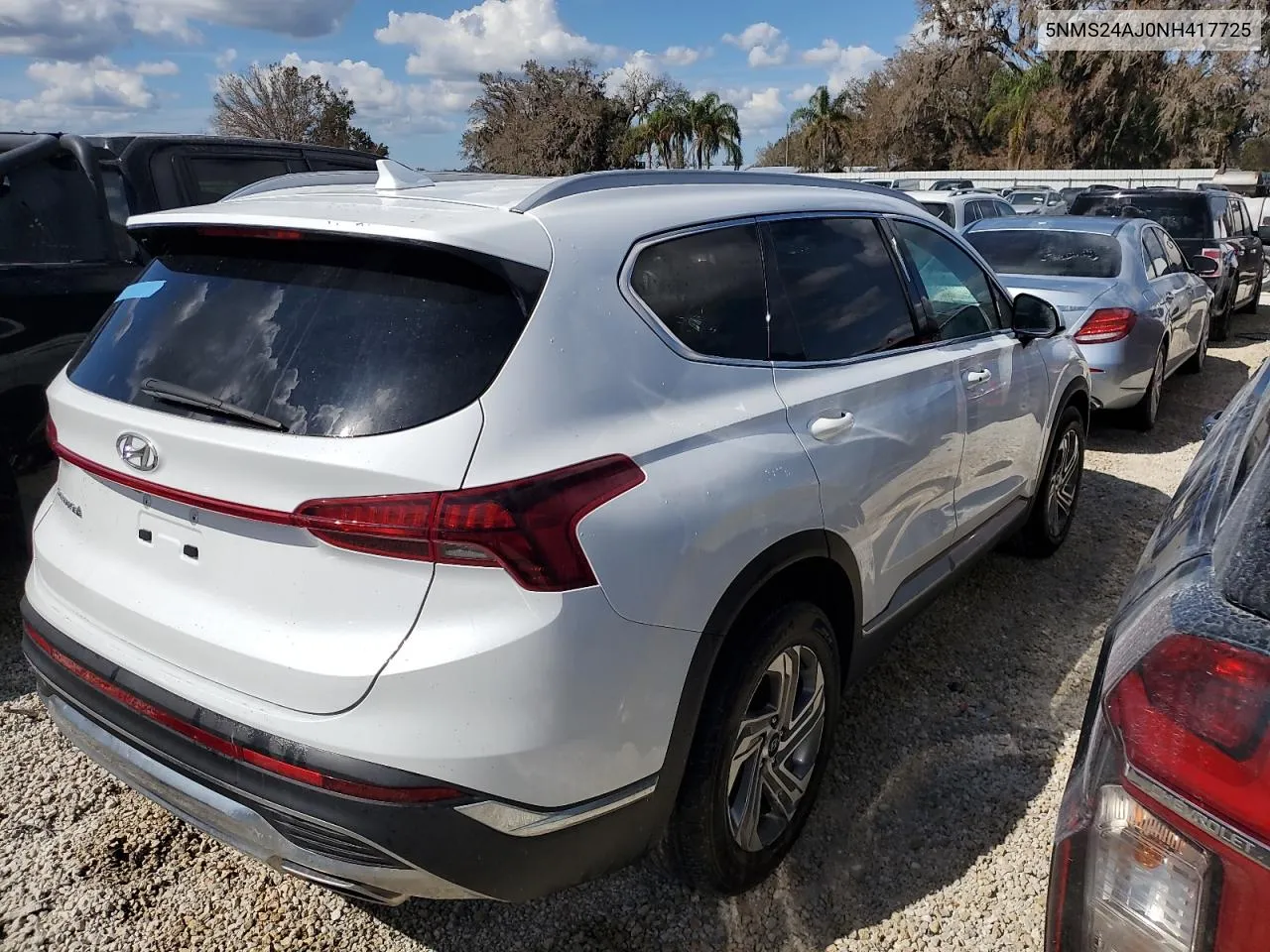 2022 Hyundai Santa Fe S VIN: 5NMS24AJ0NH417725 Lot: 79294274