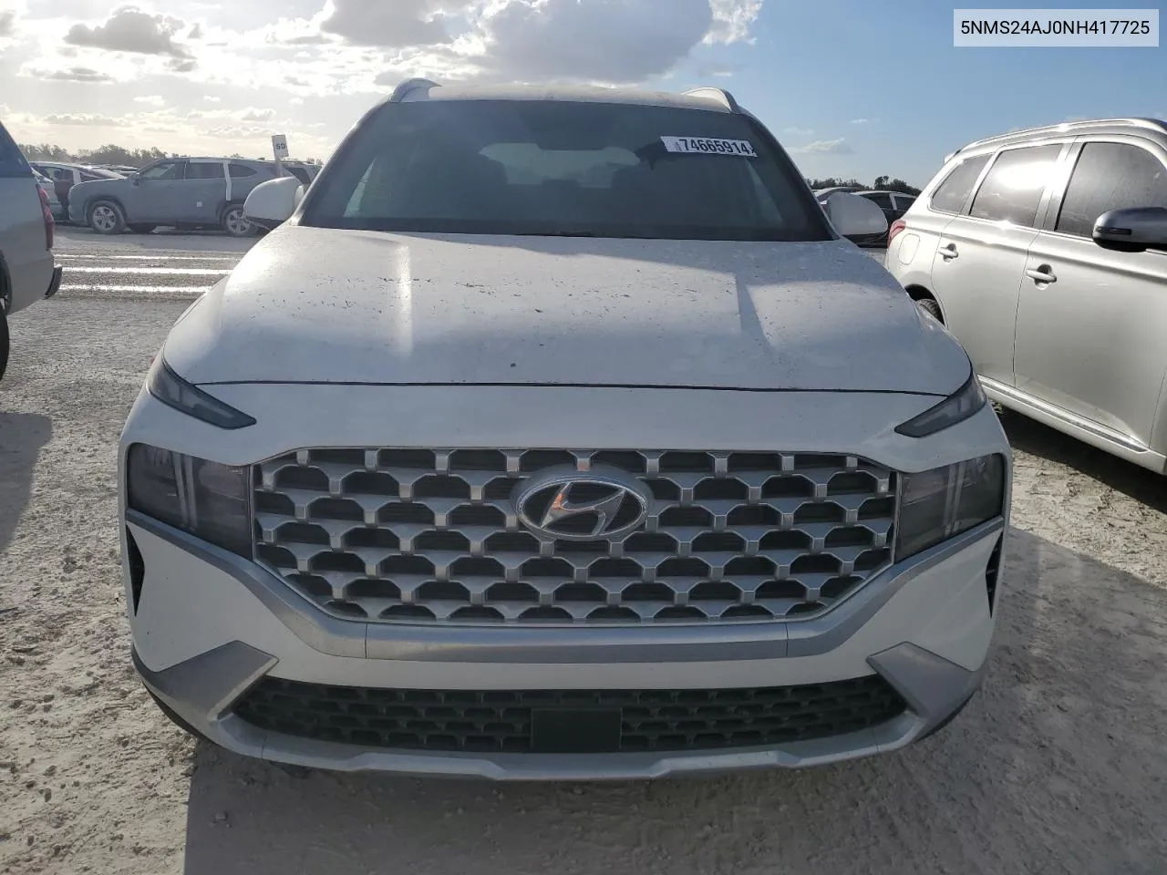 2022 Hyundai Santa Fe S VIN: 5NMS24AJ0NH417725 Lot: 79294274