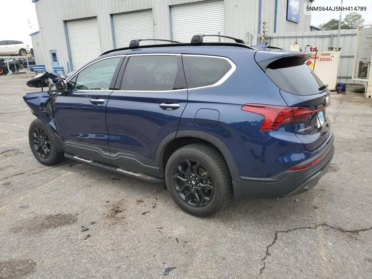 2022 Hyundai Santa Fe Sel VIN: 5NMS64AJ5NH414789 Lot: 79415014