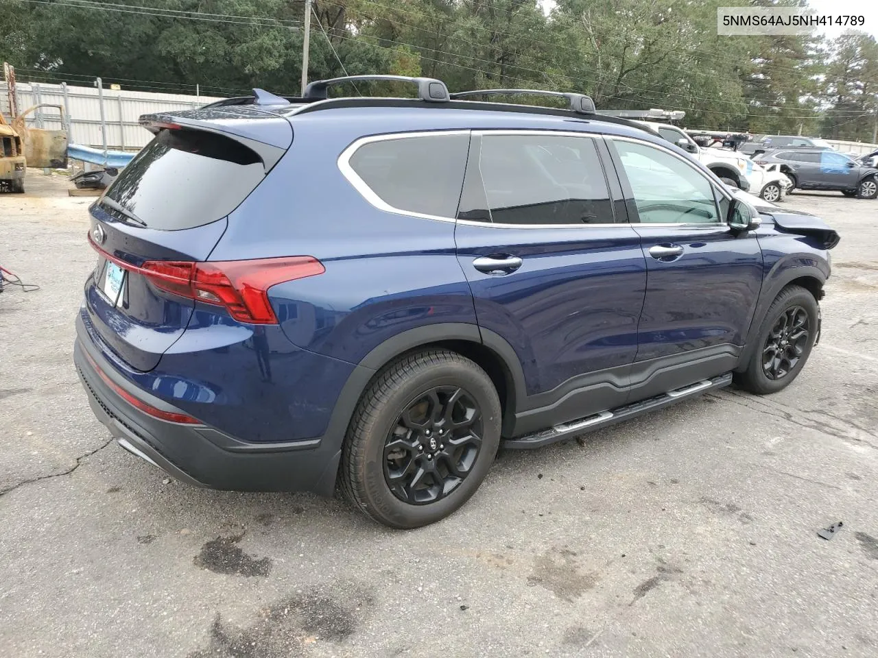 2022 Hyundai Santa Fe Sel VIN: 5NMS64AJ5NH414789 Lot: 79415014