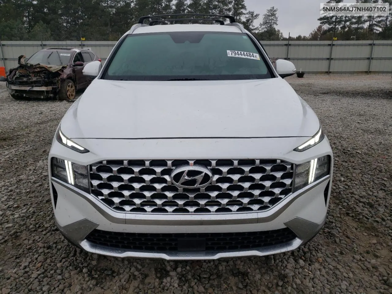 2022 Hyundai Santa Fe Sel VIN: 5NMS64AJ7NH407102 Lot: 79444484