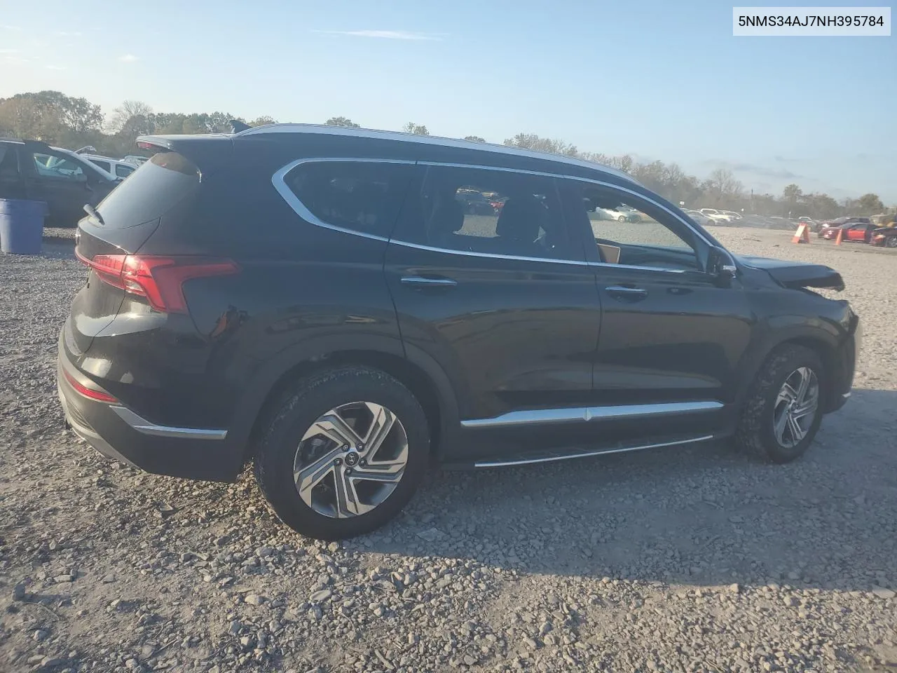 2022 Hyundai Santa Fe Sel VIN: 5NMS34AJ7NH395784 Lot: 80162744