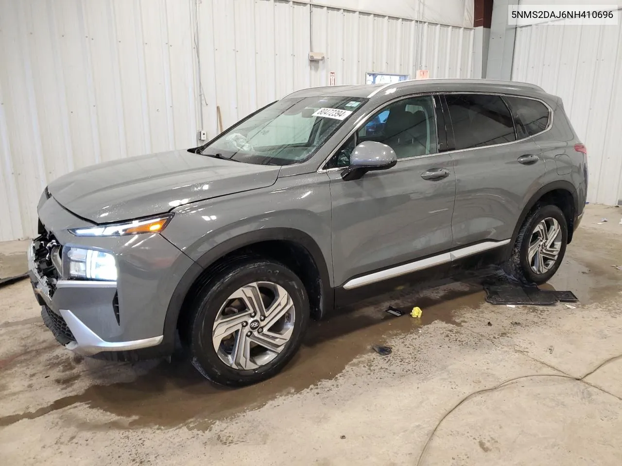 2022 Hyundai Santa Fe Sel VIN: 5NMS2DAJ6NH410696 Lot: 80472394