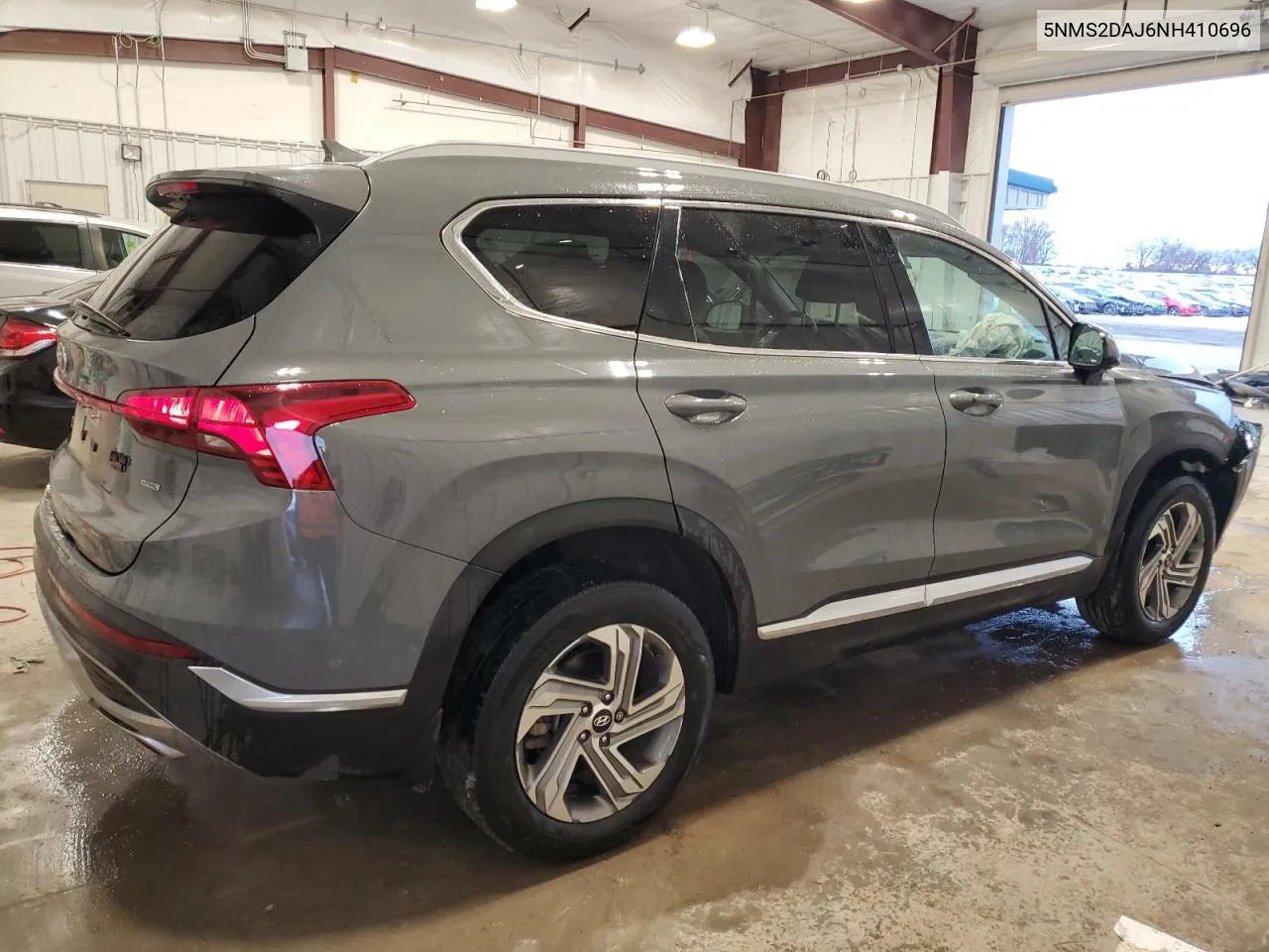 2022 Hyundai Santa Fe Sel VIN: 5NMS2DAJ6NH410696 Lot: 80472394