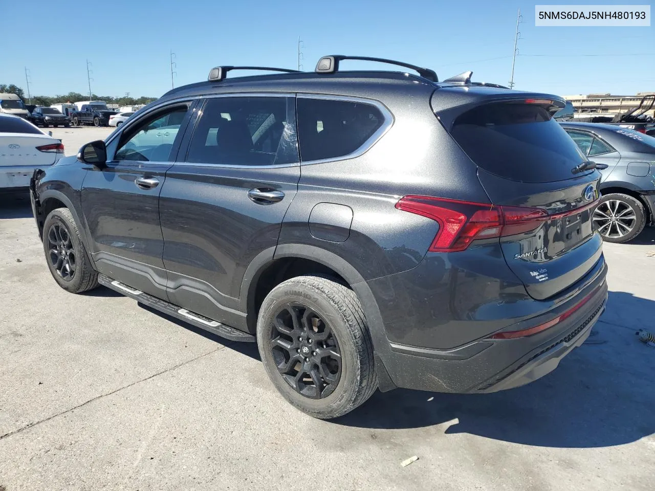 2022 Hyundai Santa Fe Sel VIN: 5NMS6DAJ5NH480193 Lot: 80802864