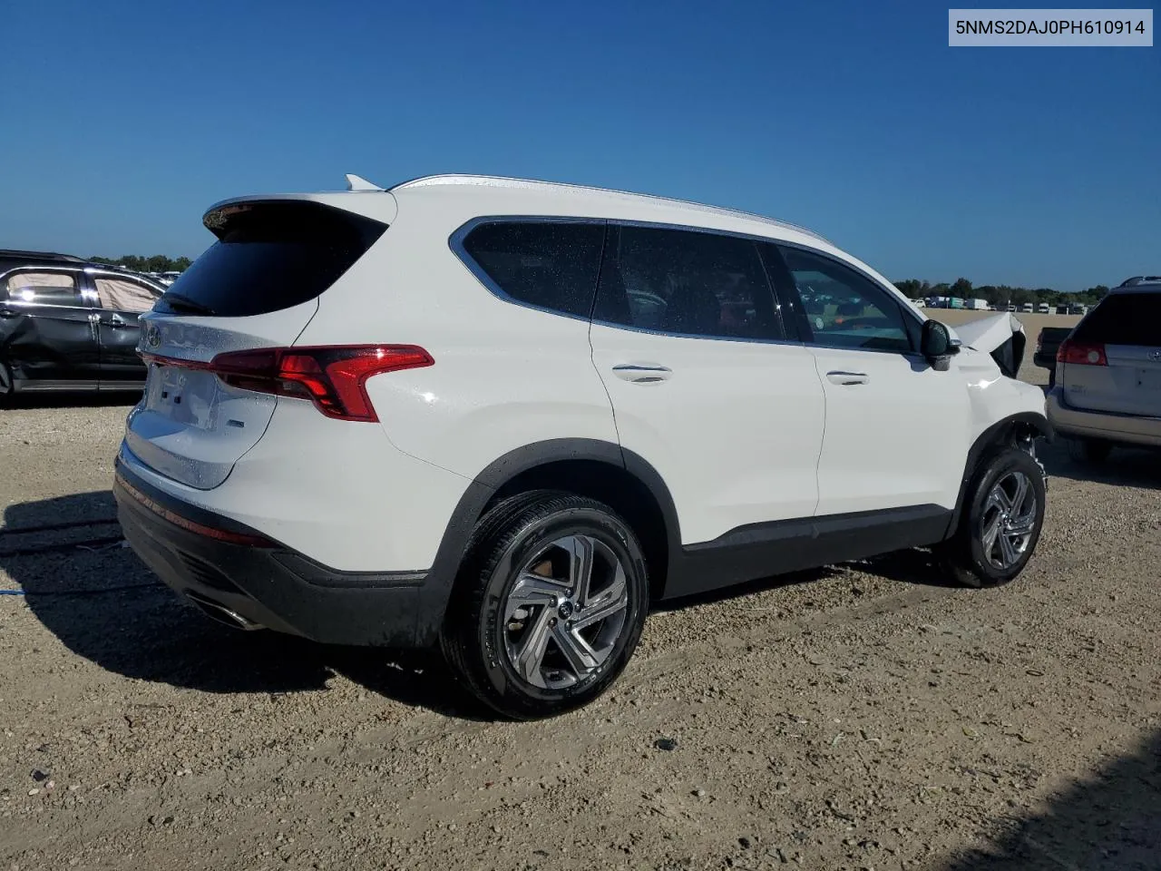 2023 Hyundai Santa Fe Sel VIN: 5NMS2DAJ0PH610914 Lot: 56218274