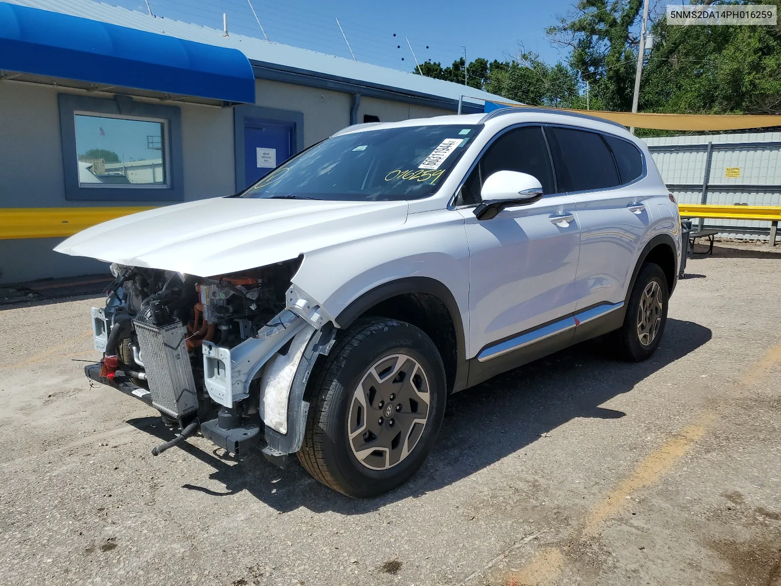 5NMS2DA14PH016259 2023 Hyundai Santa Fe Blue