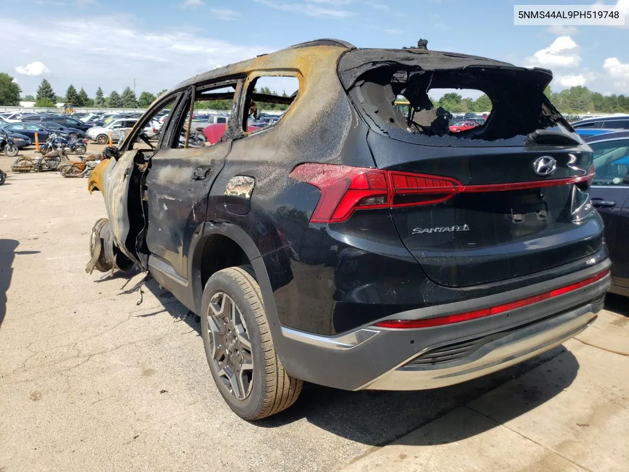 2023 Hyundai Santa Fe Limited VIN: 5NMS44AL9PH519748 Lot: 62824584