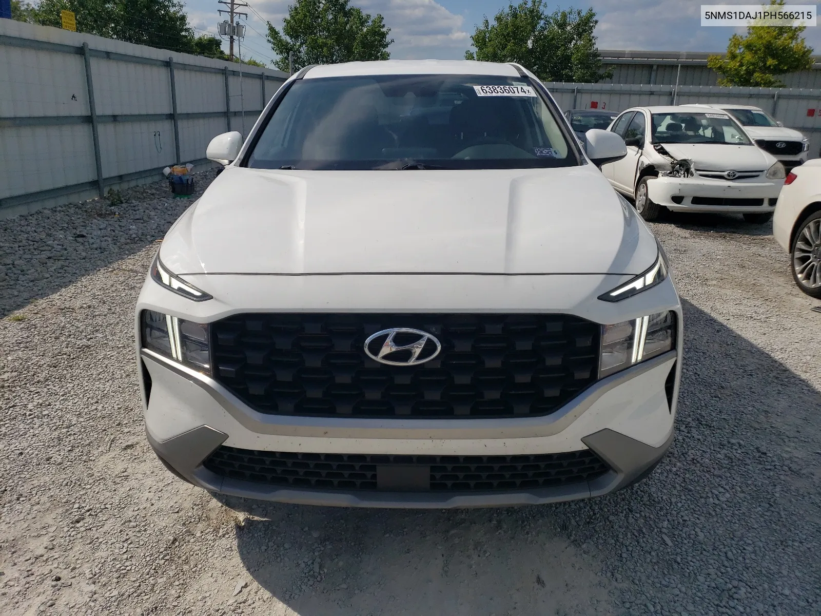 2023 Hyundai Santa Fe Se VIN: 5NMS1DAJ1PH566215 Lot: 63836074