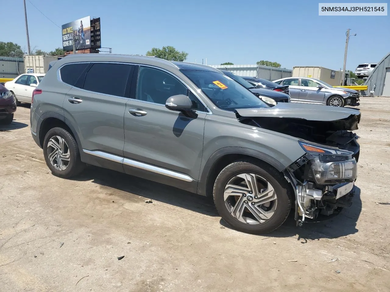 2023 Hyundai Santa Fe Sel Premium VIN: 5NMS34AJ3PH521545 Lot: 65022224