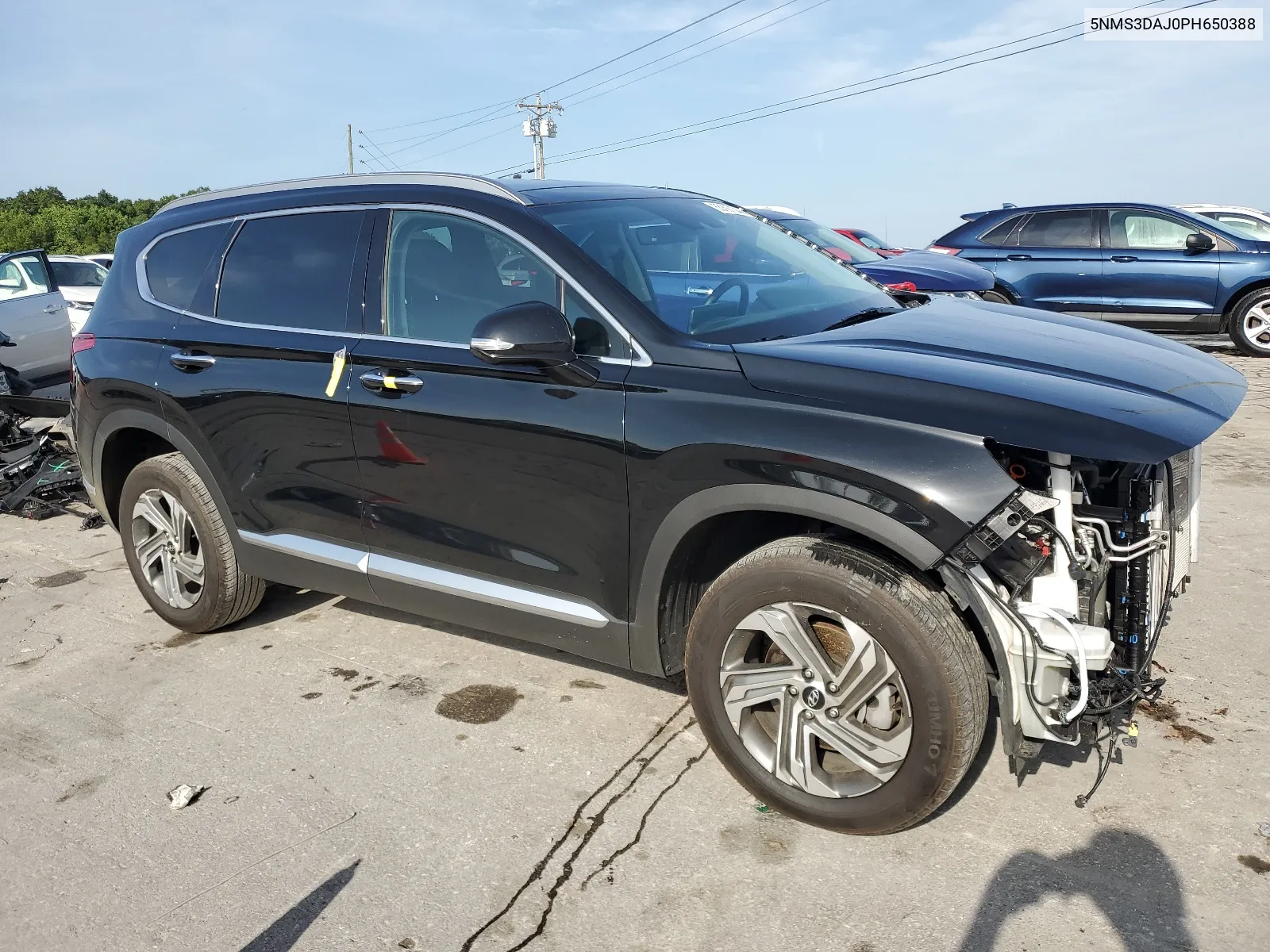 2023 Hyundai Santa Fe Sel Premium VIN: 5NMS3DAJ0PH650388 Lot: 65397344