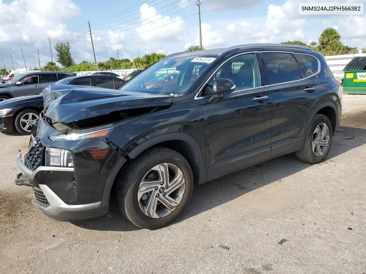 2023 Hyundai Santa Fe Sel VIN: 5NMS24AJ2PH566382 Lot: 66542224