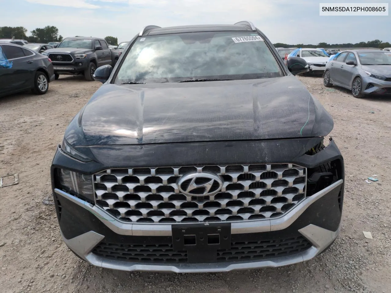 2023 Hyundai Santa Fe Limited VIN: 5NMS5DA12PH008605 Lot: 67765594