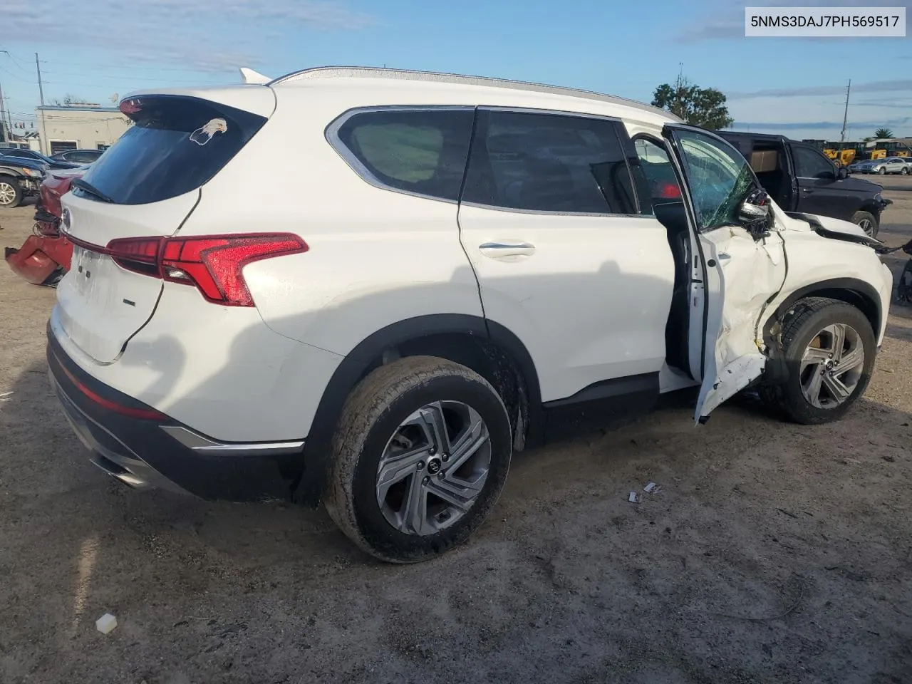 2023 Hyundai Santa Fe Sel Premium VIN: 5NMS3DAJ7PH569517 Lot: 68428644