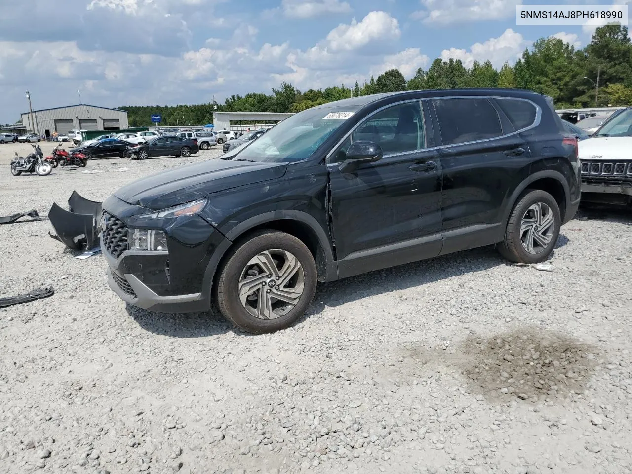 2023 Hyundai Santa Fe Se VIN: 5NMS14AJ8PH618990 Lot: 68678214