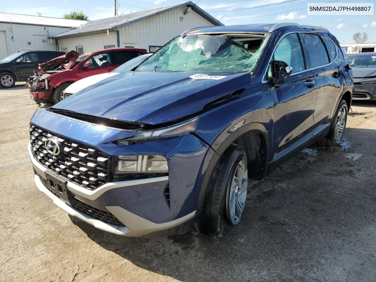 2023 Hyundai Santa Fe Sel VIN: 5NMS2DAJ7PH498807 Lot: 69157454