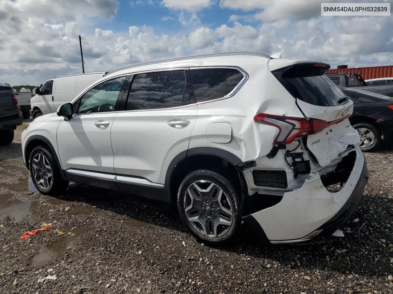 2023 Hyundai Santa Fe Limited VIN: 5NMS4DAL0PH532839 Lot: 69273244