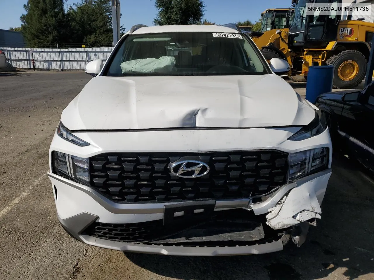 2023 Hyundai Santa Fe Sel VIN: 5NMS2DAJ0PH511736 Lot: 69278934