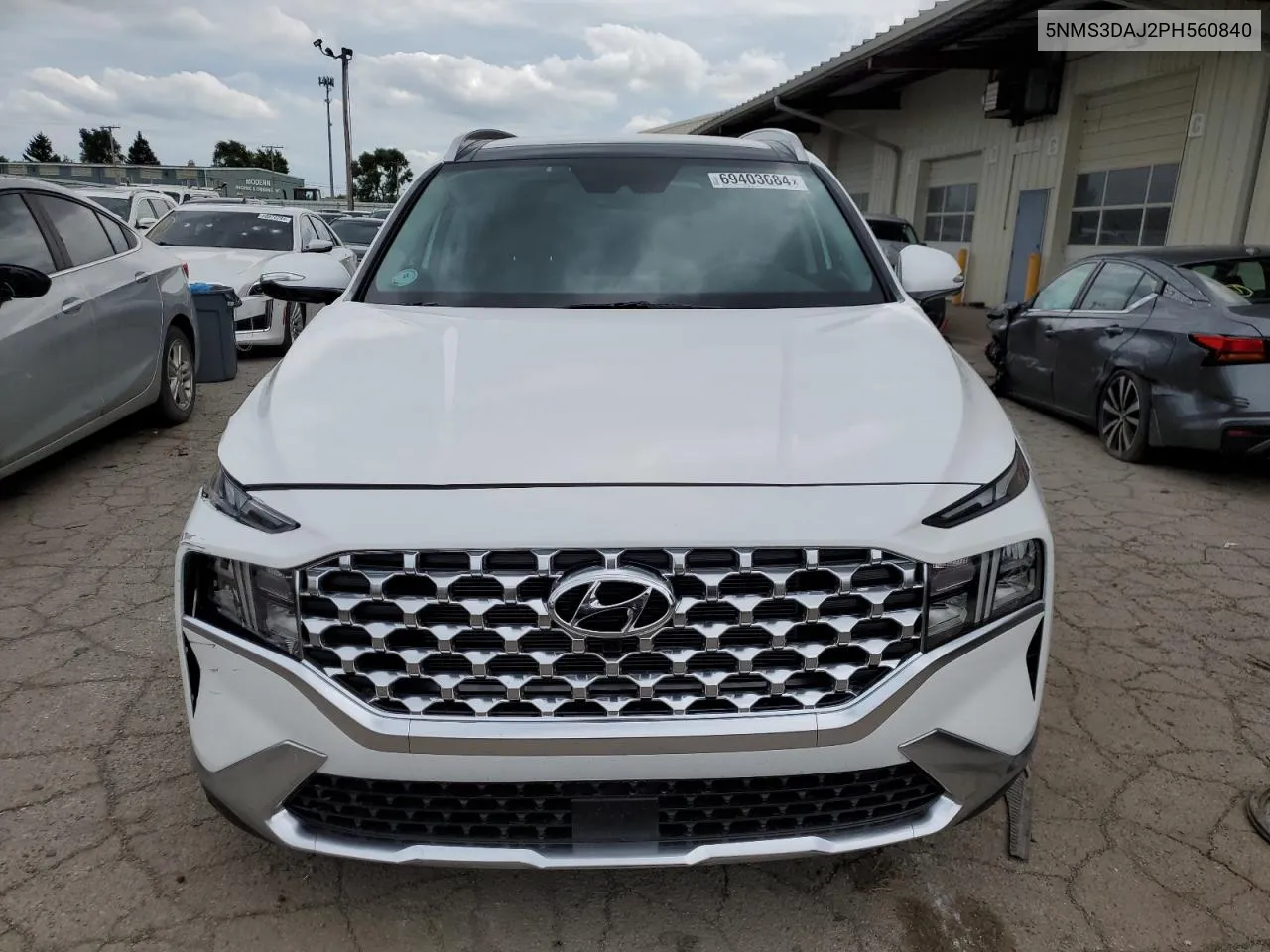 2023 Hyundai Santa Fe Sel Premium VIN: 5NMS3DAJ2PH560840 Lot: 69403684