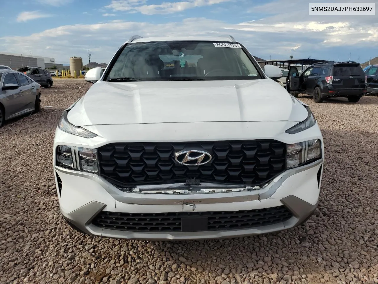 2023 Hyundai Santa Fe Sel VIN: 5NMS2DAJ7PH632697 Lot: 69523474