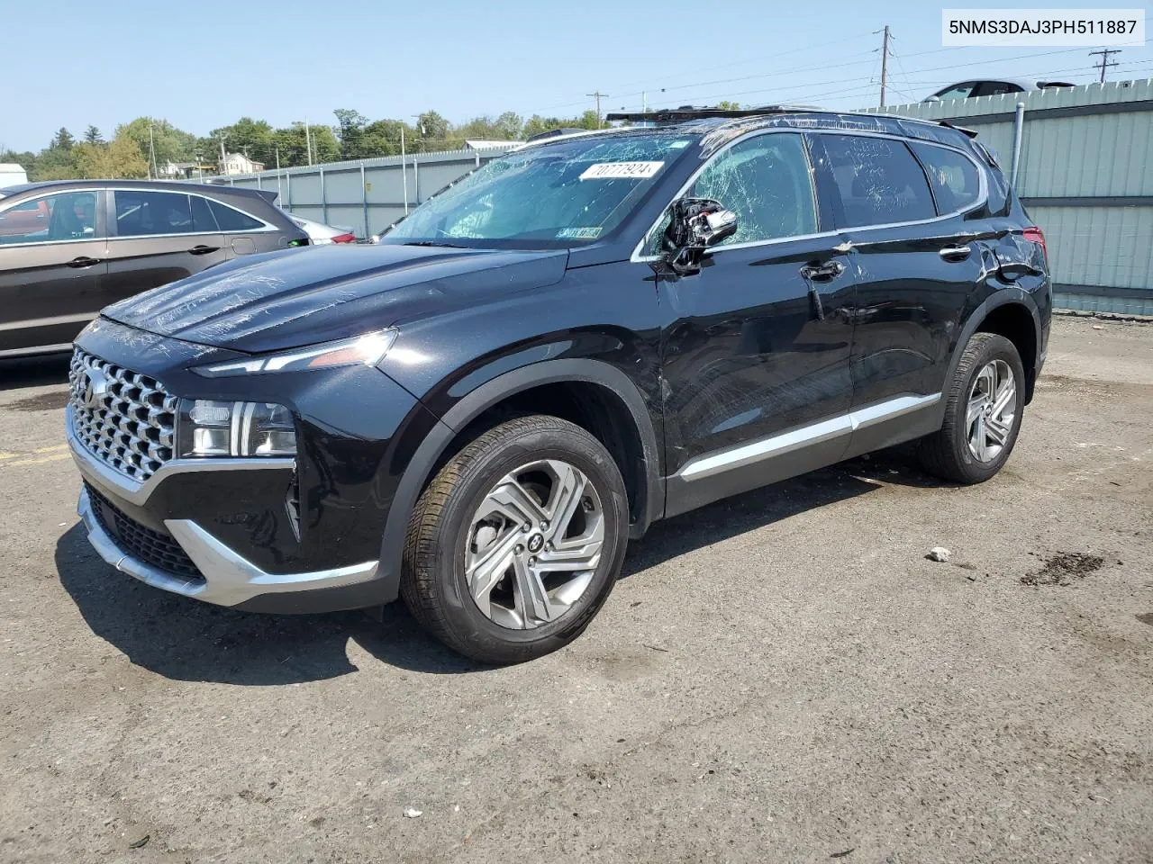 2023 Hyundai Santa Fe Sel Premium VIN: 5NMS3DAJ3PH511887 Lot: 70777924