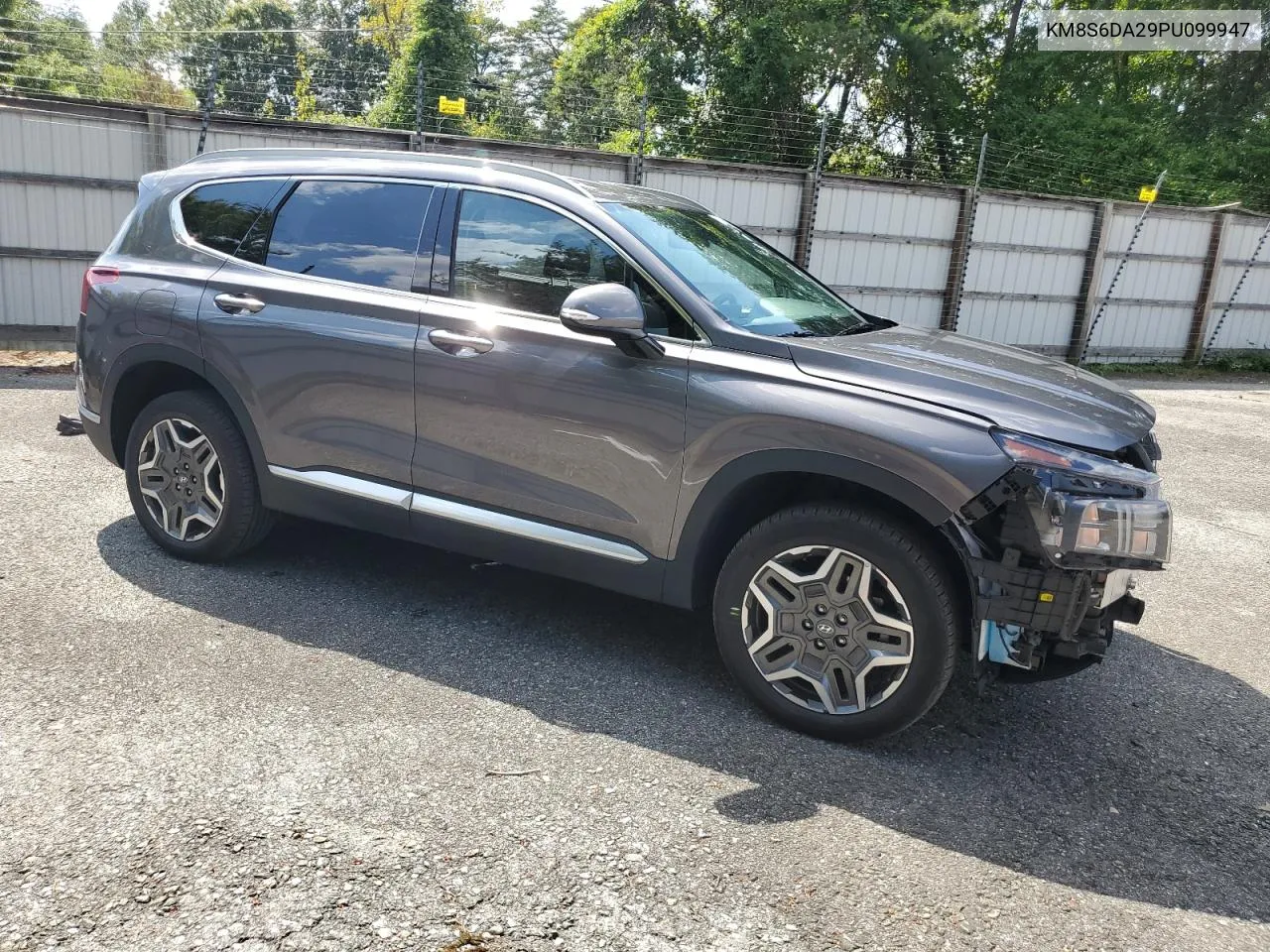 2023 Hyundai Santa Fe Sel VIN: KM8S6DA29PU099947 Lot: 70932844