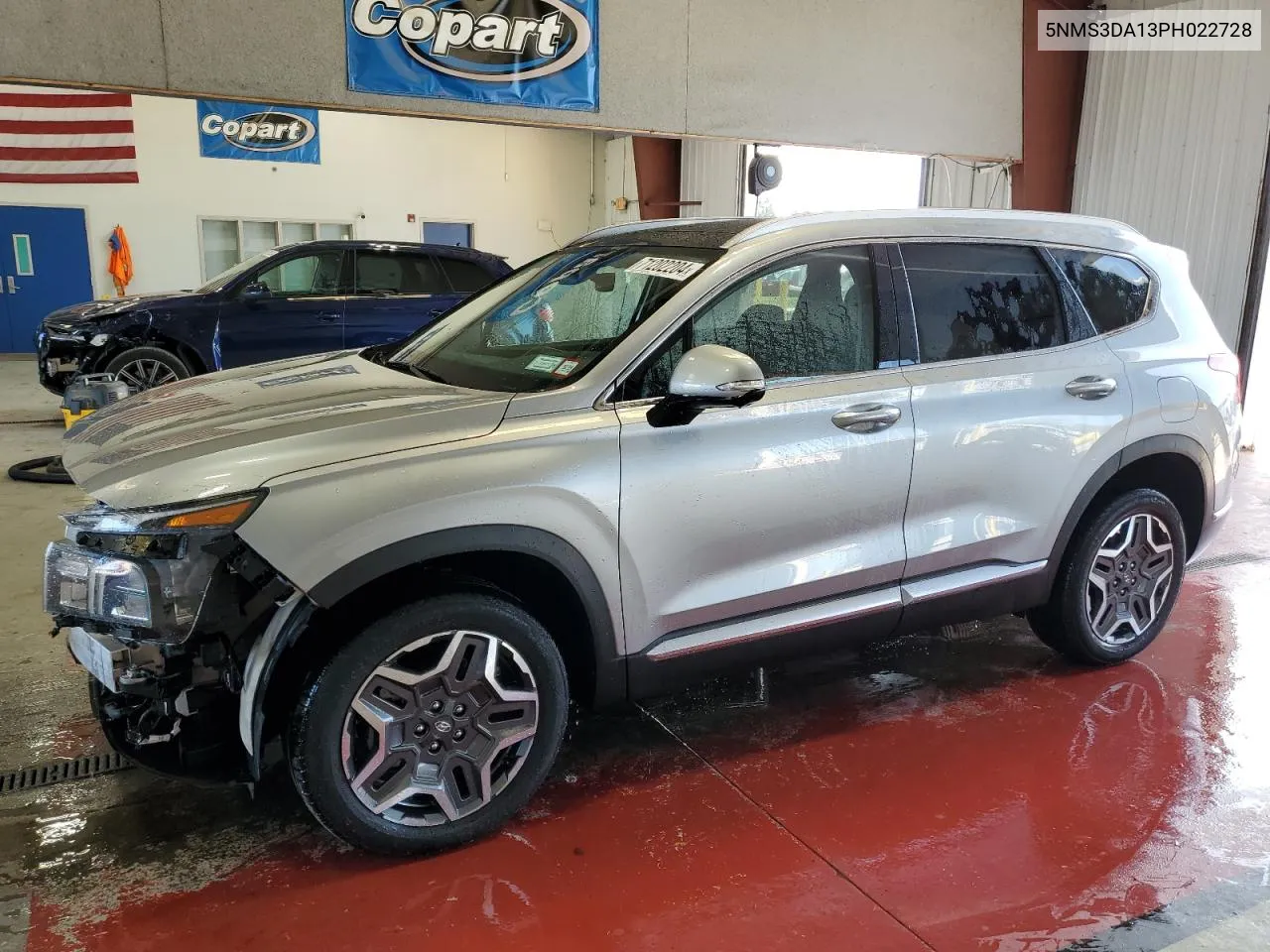 2023 Hyundai Santa Fe Sel Premium VIN: 5NMS3DA13PH022728 Lot: 71202204