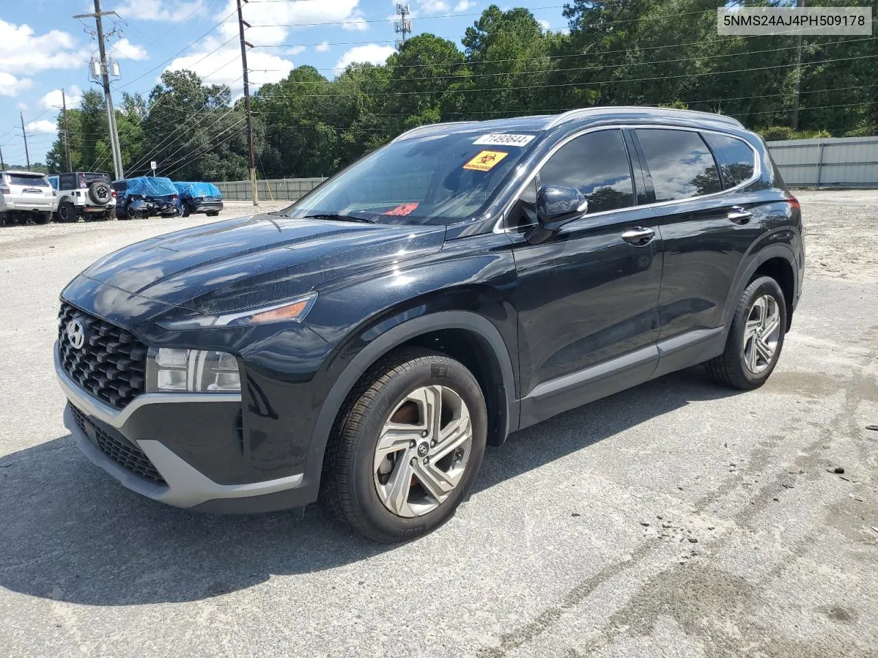 2023 Hyundai Santa Fe Sel VIN: 5NMS24AJ4PH509178 Lot: 71493644