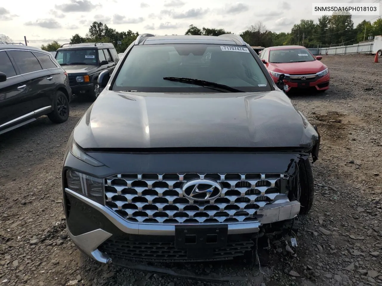 2023 Hyundai Santa Fe Limited VIN: 5NMS5DA16PH018103 Lot: 71707474