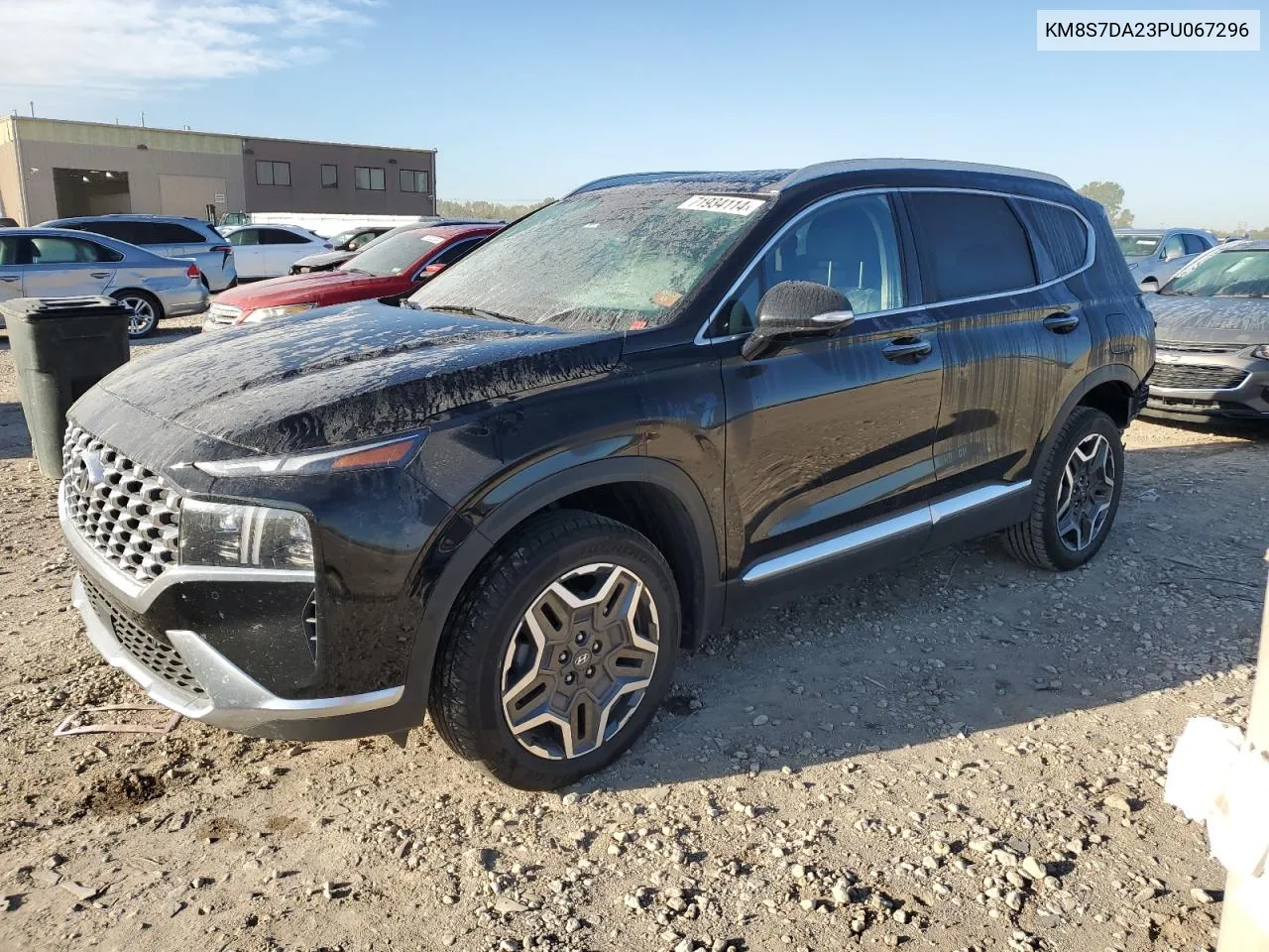 2023 Hyundai Santa Fe Limited VIN: KM8S7DA23PU067296 Lot: 71934114