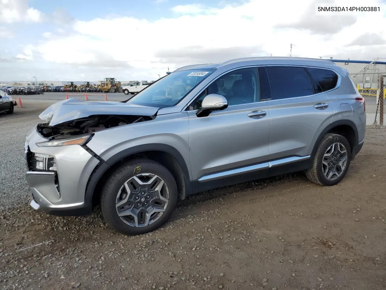 2023 Hyundai Santa Fe Sel Premium VIN: 5NMS3DA14PH003881 Lot: 72034954