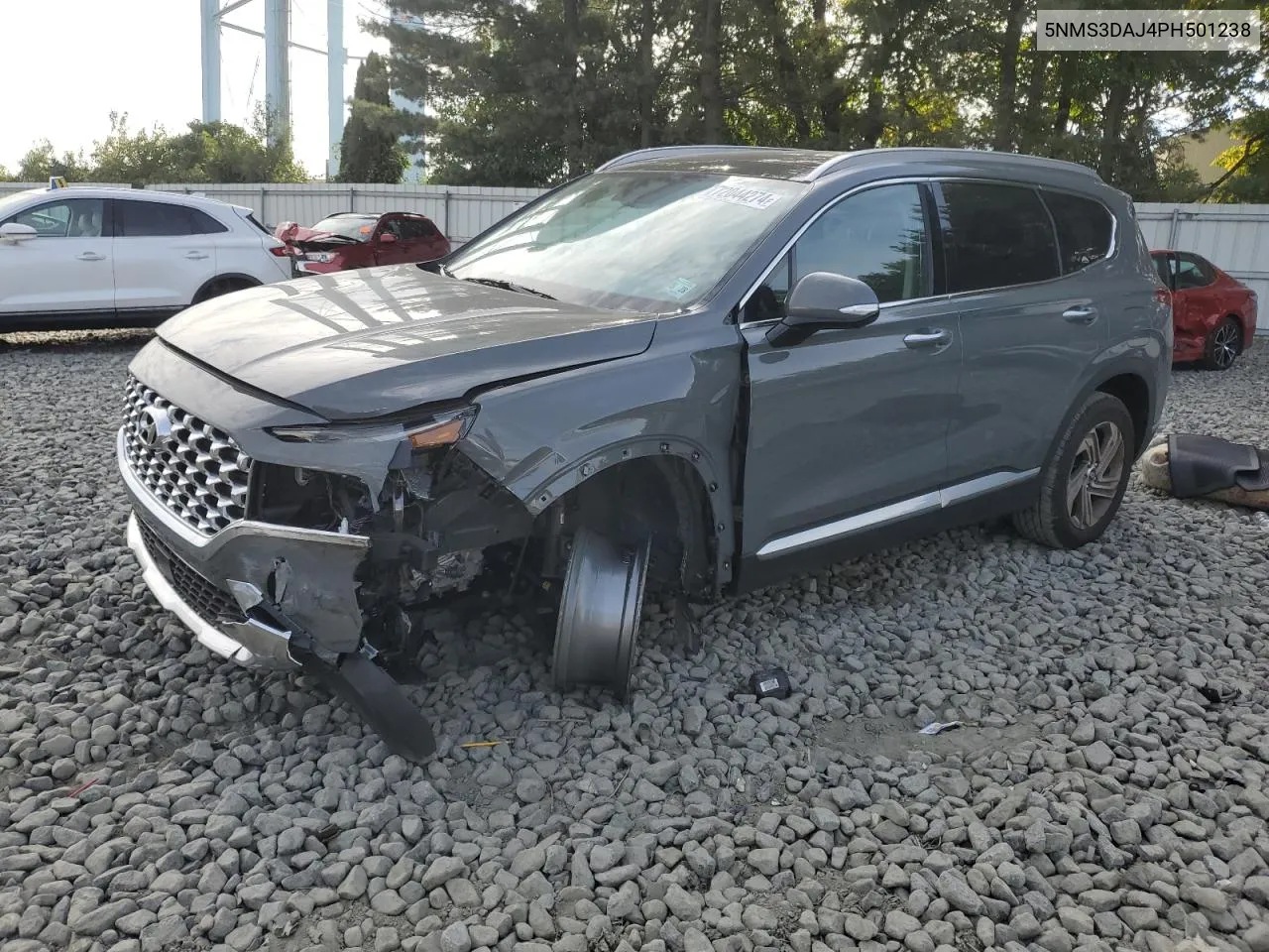 2023 Hyundai Santa Fe Sel Premium VIN: 5NMS3DAJ4PH501238 Lot: 72044274