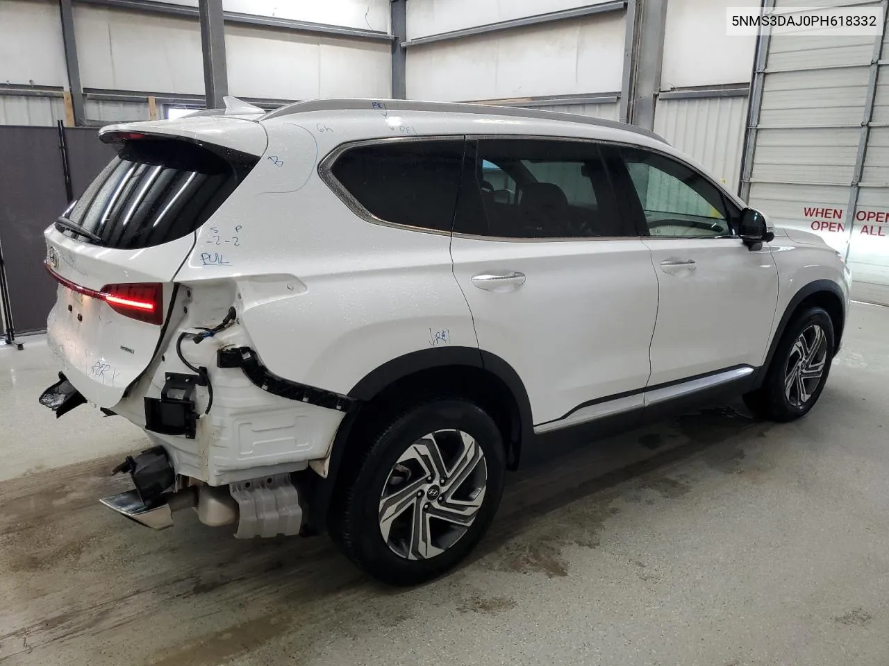 2023 Hyundai Santa Fe Sel Premium VIN: 5NMS3DAJ0PH618332 Lot: 72190494