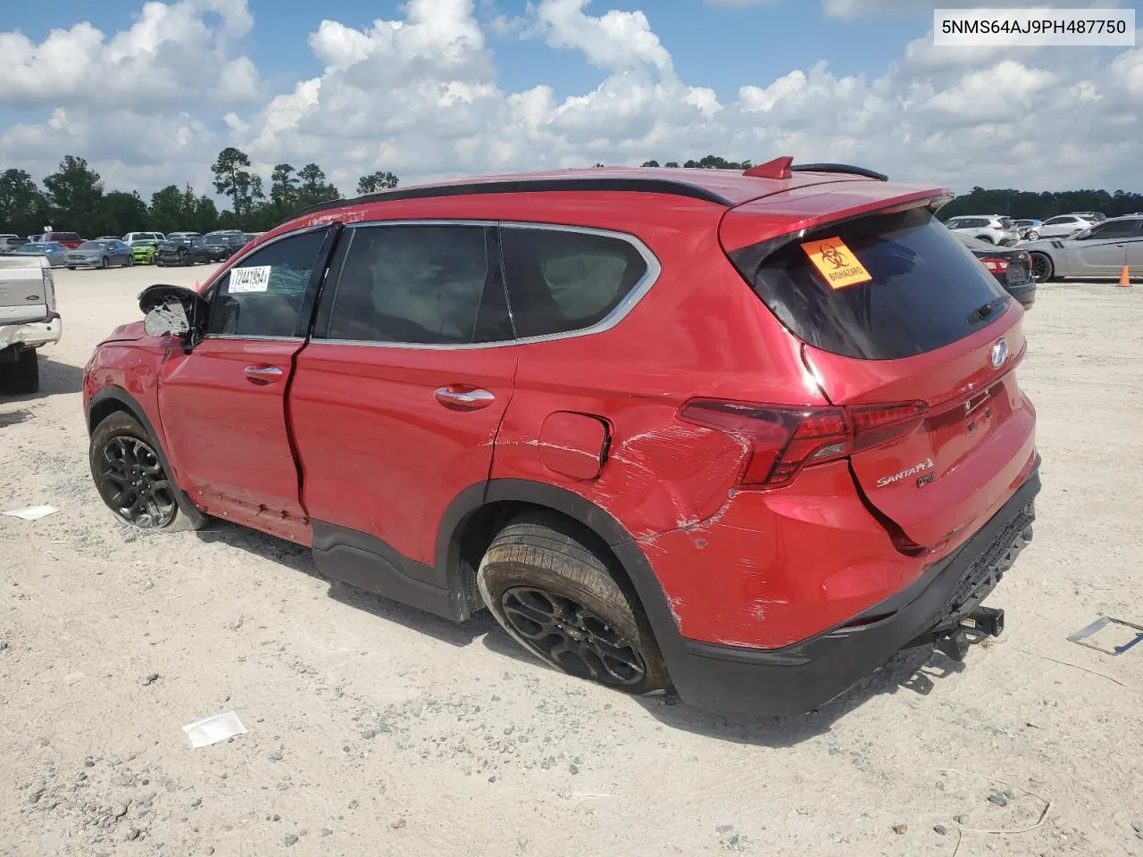 2023 Hyundai Santa Fe Xrt VIN: 5NMS64AJ9PH487750 Lot: 72441954