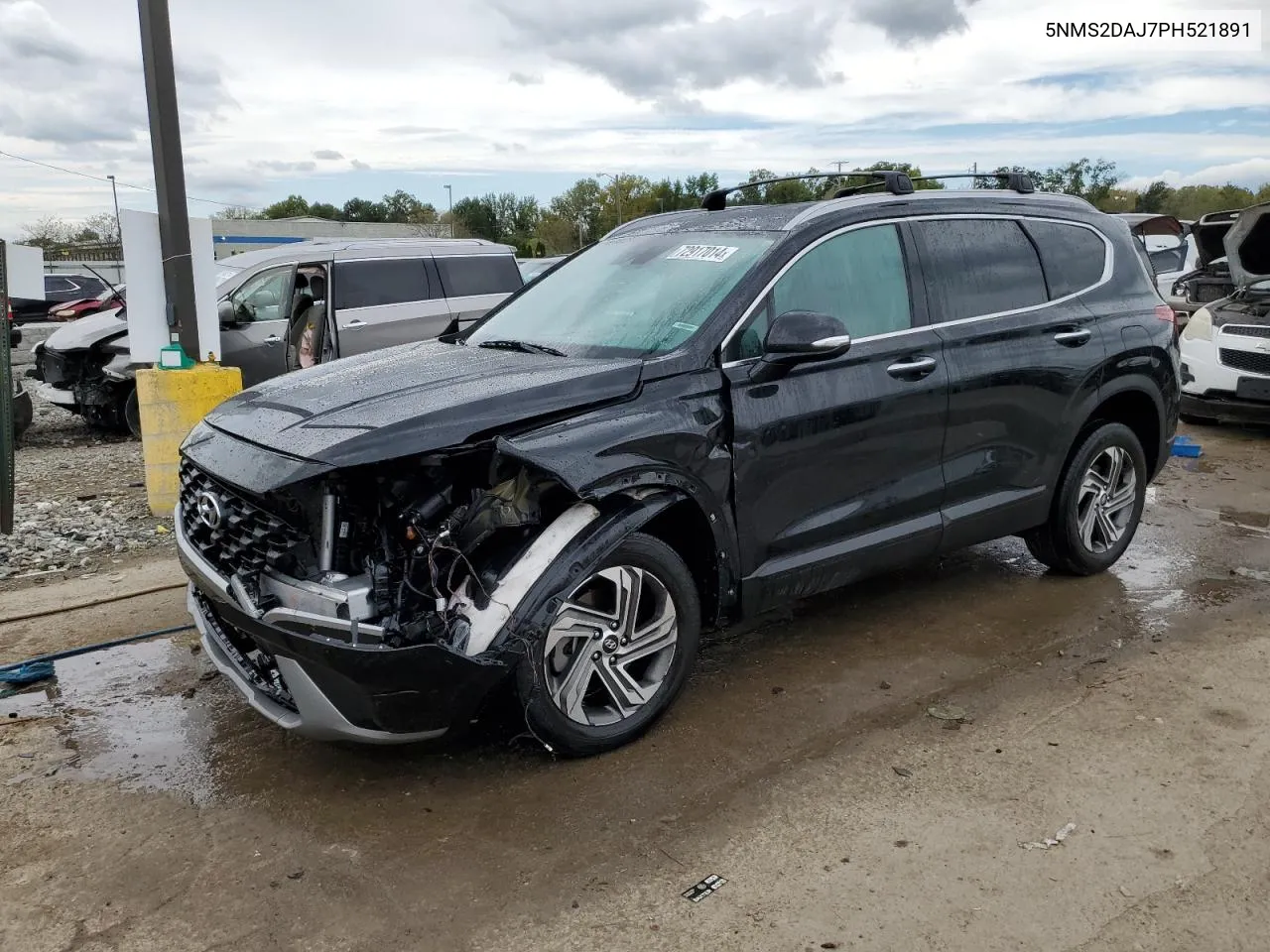 2023 Hyundai Santa Fe Sel VIN: 5NMS2DAJ7PH521891 Lot: 72917014