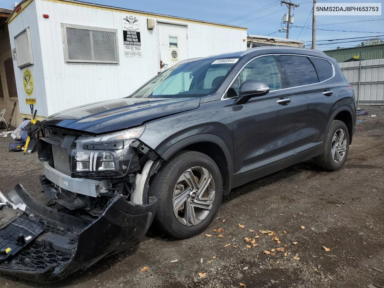 2023 Hyundai Santa Fe Sel VIN: 5NMS2DAJ8PH653753 Lot: 73360564