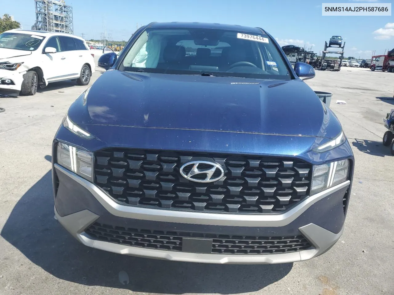 2023 Hyundai Santa Fe Se VIN: 5NMS14AJ2PH587686 Lot: 73976444