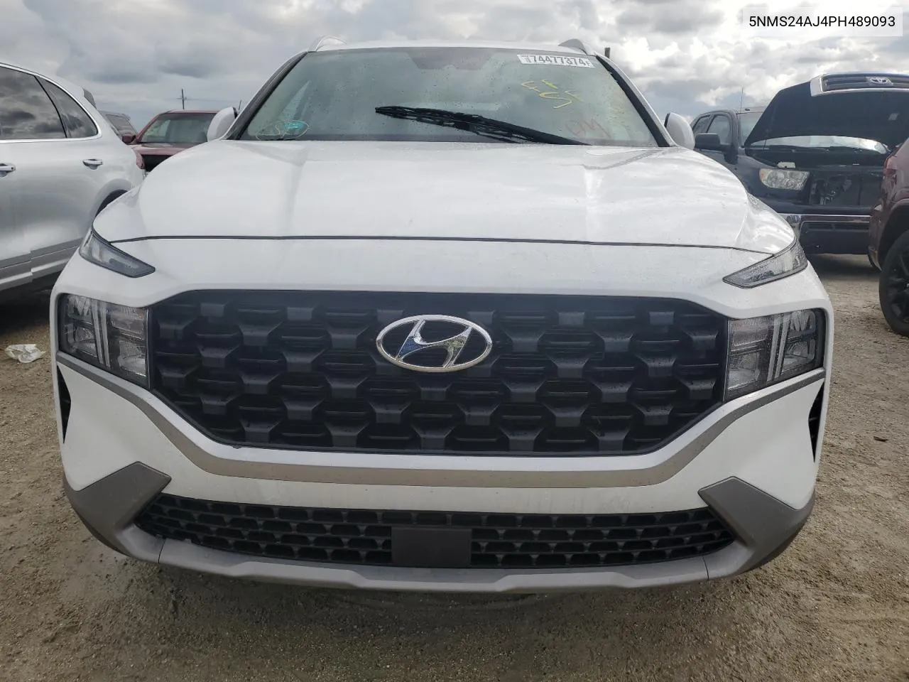 2023 Hyundai Santa Fe Sel VIN: 5NMS24AJ4PH489093 Lot: 74477374