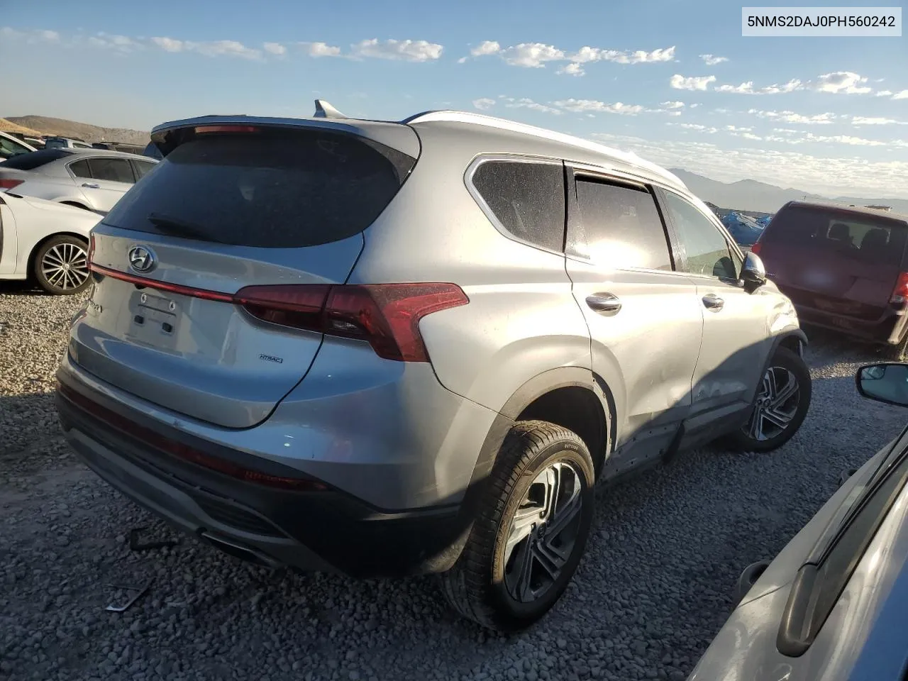 2023 Hyundai Santa Fe Sel VIN: 5NMS2DAJ0PH560242 Lot: 74576664